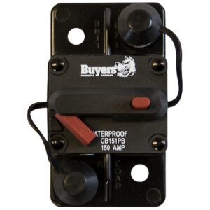 150 AMP CIRCUIT BREAKER WITH MANUAL PUSH-TO-TRIP RESET WITH LARGE FRAME